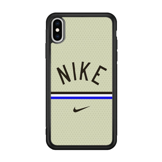 Nike Triplet Line Jersey iPhone X Case