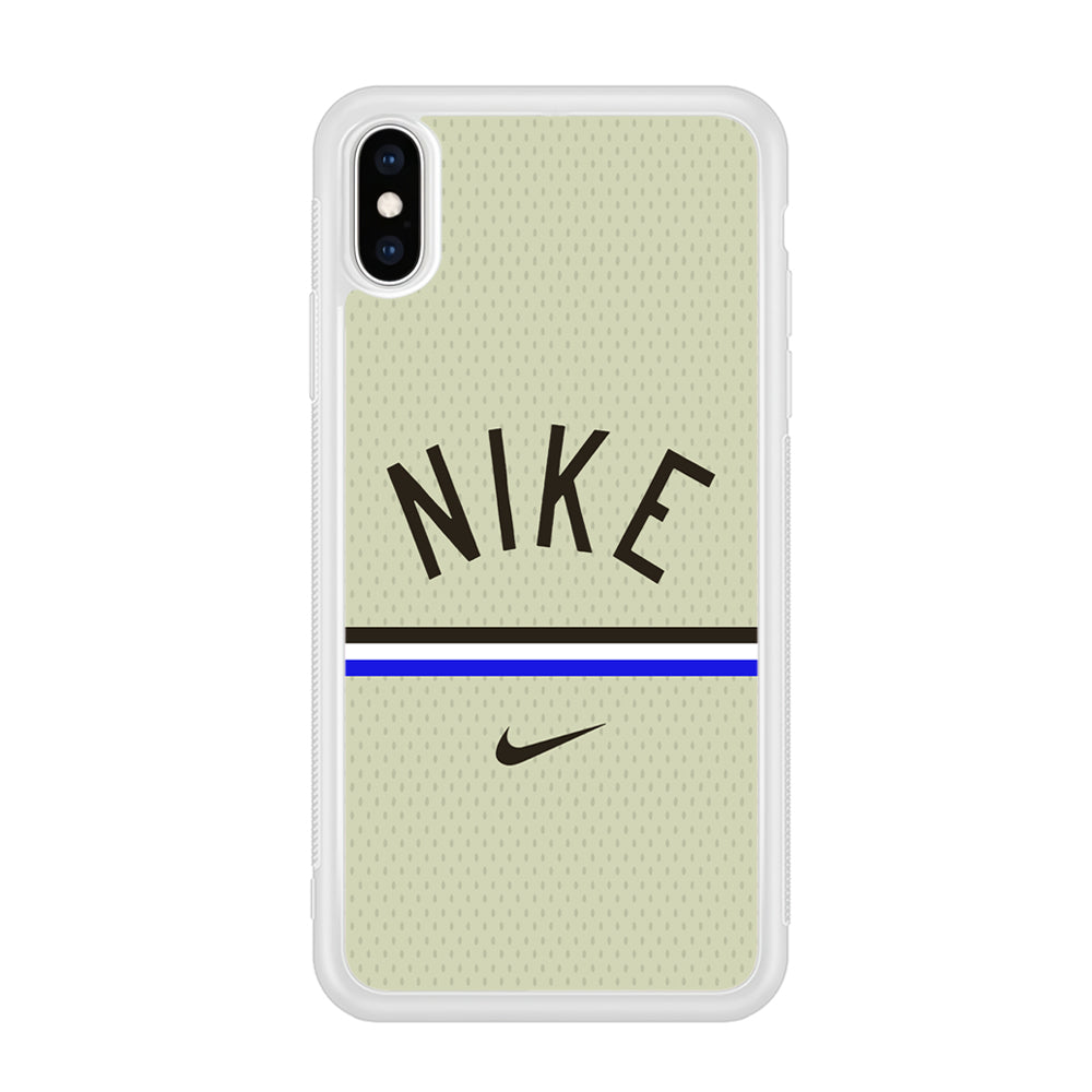 Nike Triplet Line Jersey iPhone X Case