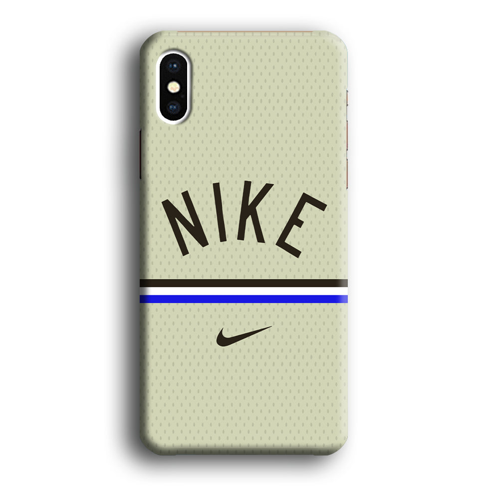 Nike Triplet Line Jersey iPhone X Case