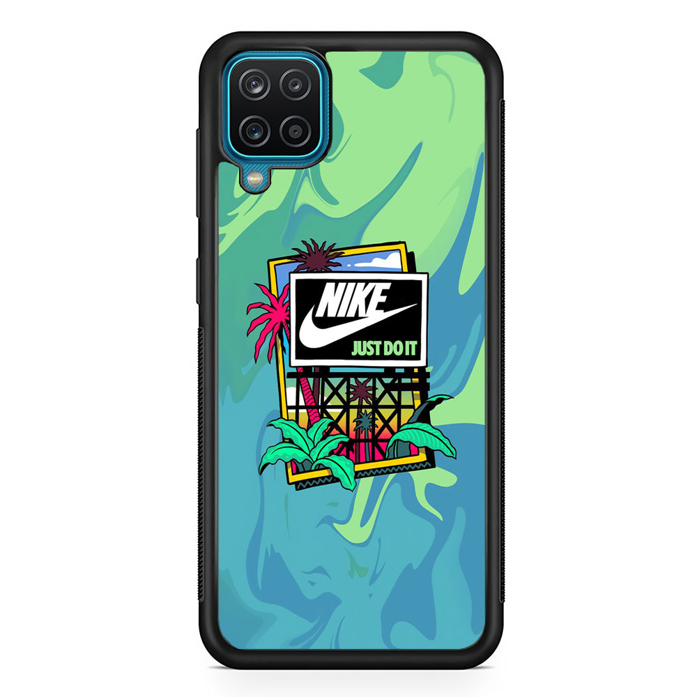 Nike Tropical Momment Samsung Galaxy A12 Case