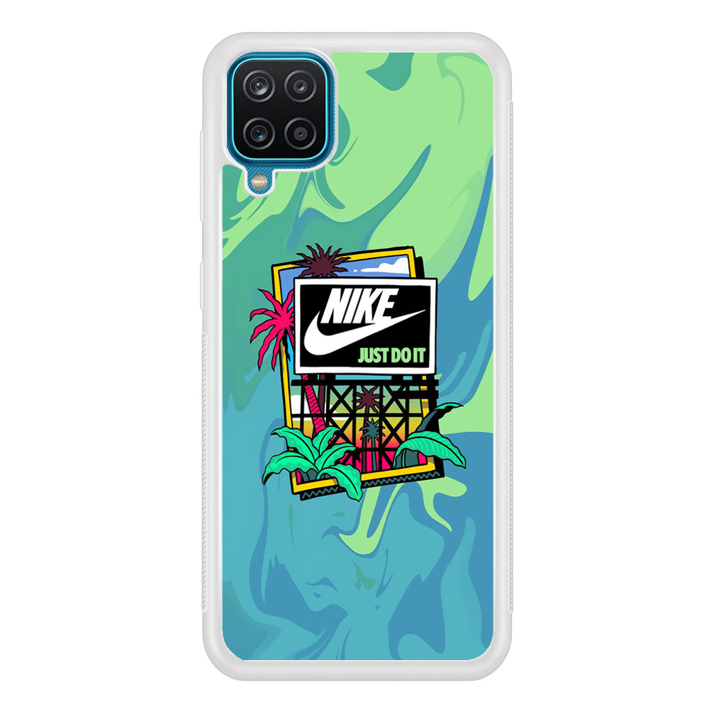 Nike Tropical Momment Samsung Galaxy A12 Case