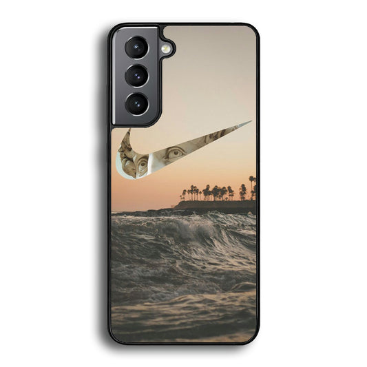 Nike Wave Sunset Samsung Galaxy S21 Plus Case - Carneyforia