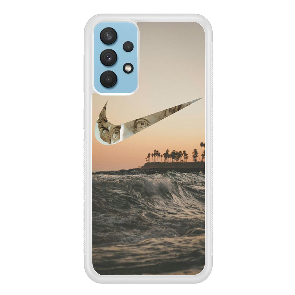 Nike Wave Sunset Samsung Galaxy A32 Case