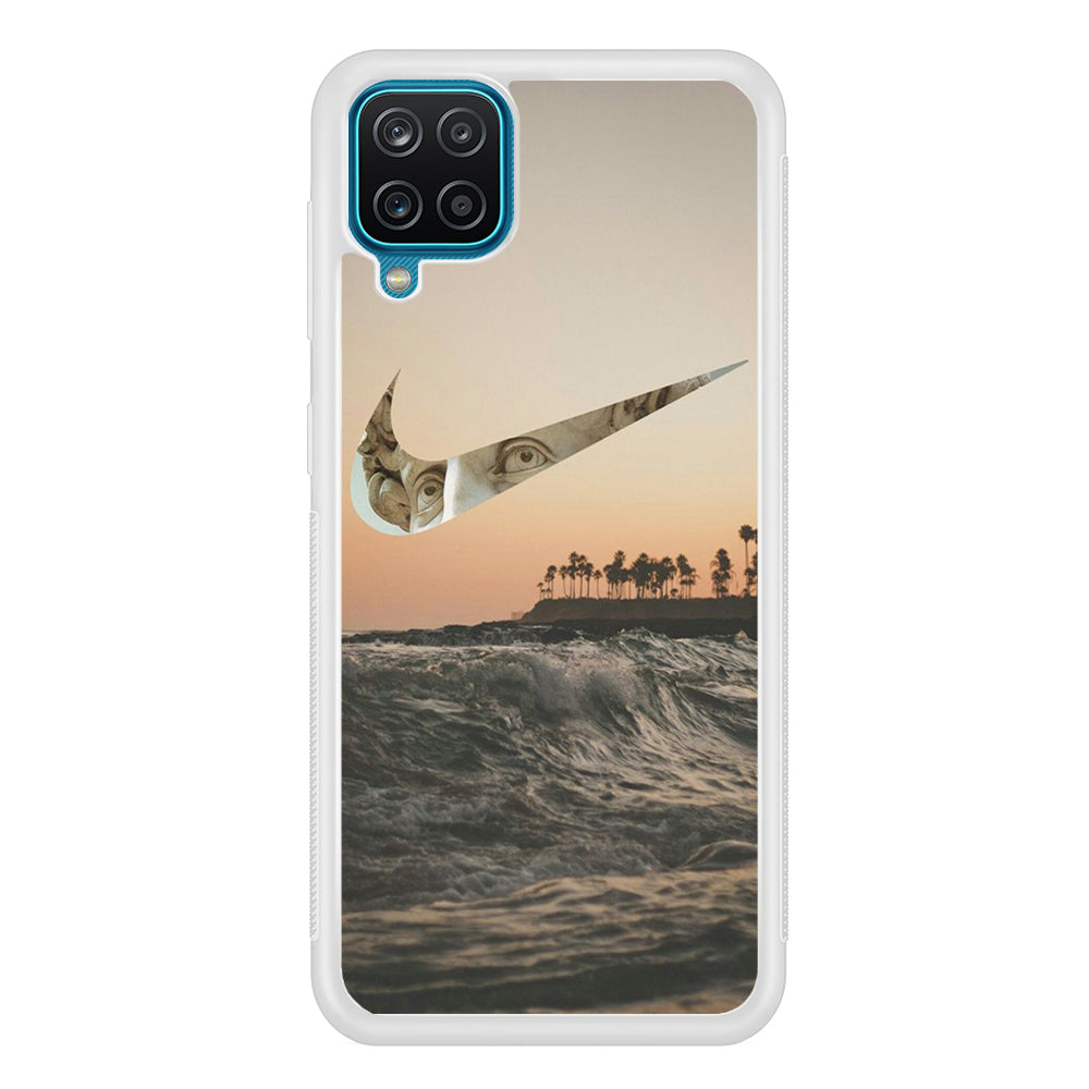 Nike Wave Sunset Samsung Galaxy A12 Case