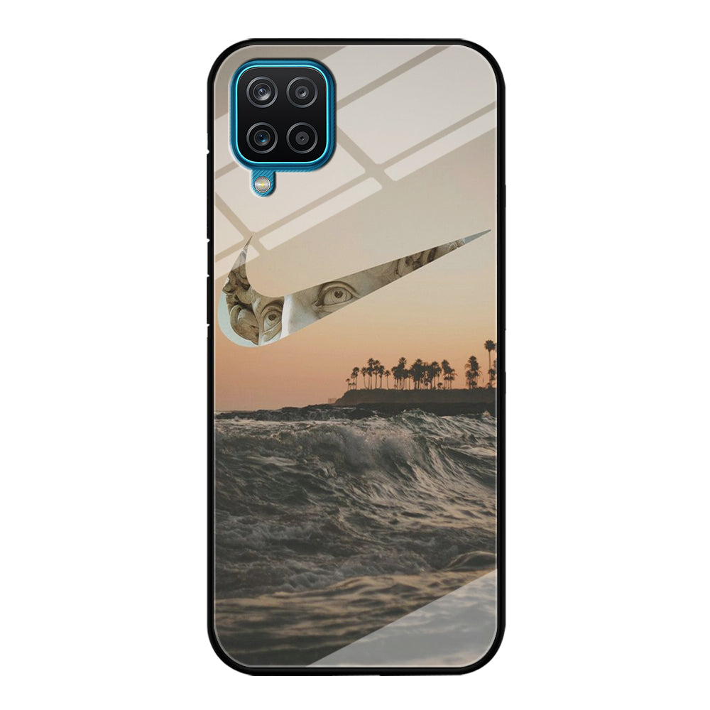 Nike Wave Sunset Samsung Galaxy A12 Case