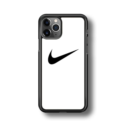 Nike White Milk Black Logo iPhone 11 Pro Max Case