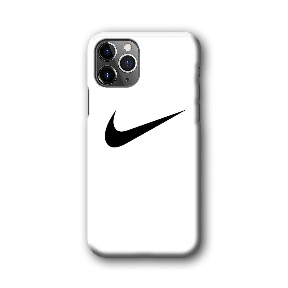 Nike White Milk Black Logo iPhone 11 Pro Case