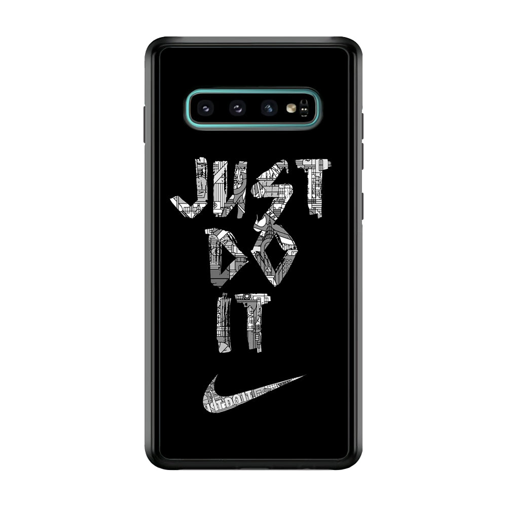 Nike Word Of Pattern Samsung Galaxy S10 Case