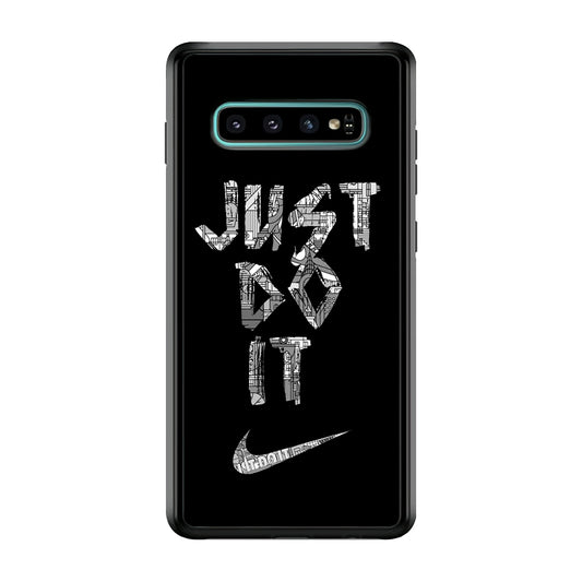Nike Word Of Pattern Samsung Galaxy S10 Plus Case
