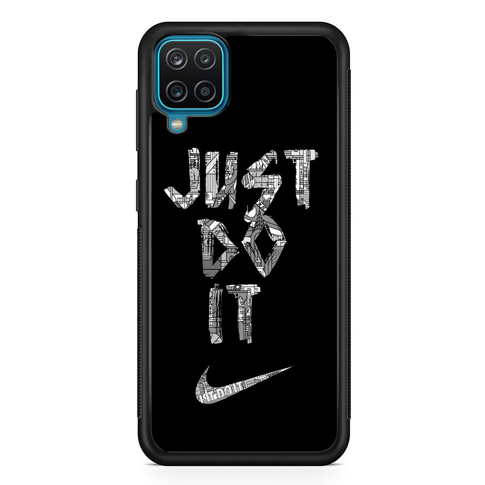 Nike Word Of Pattern Samsung Galaxy A12 Case