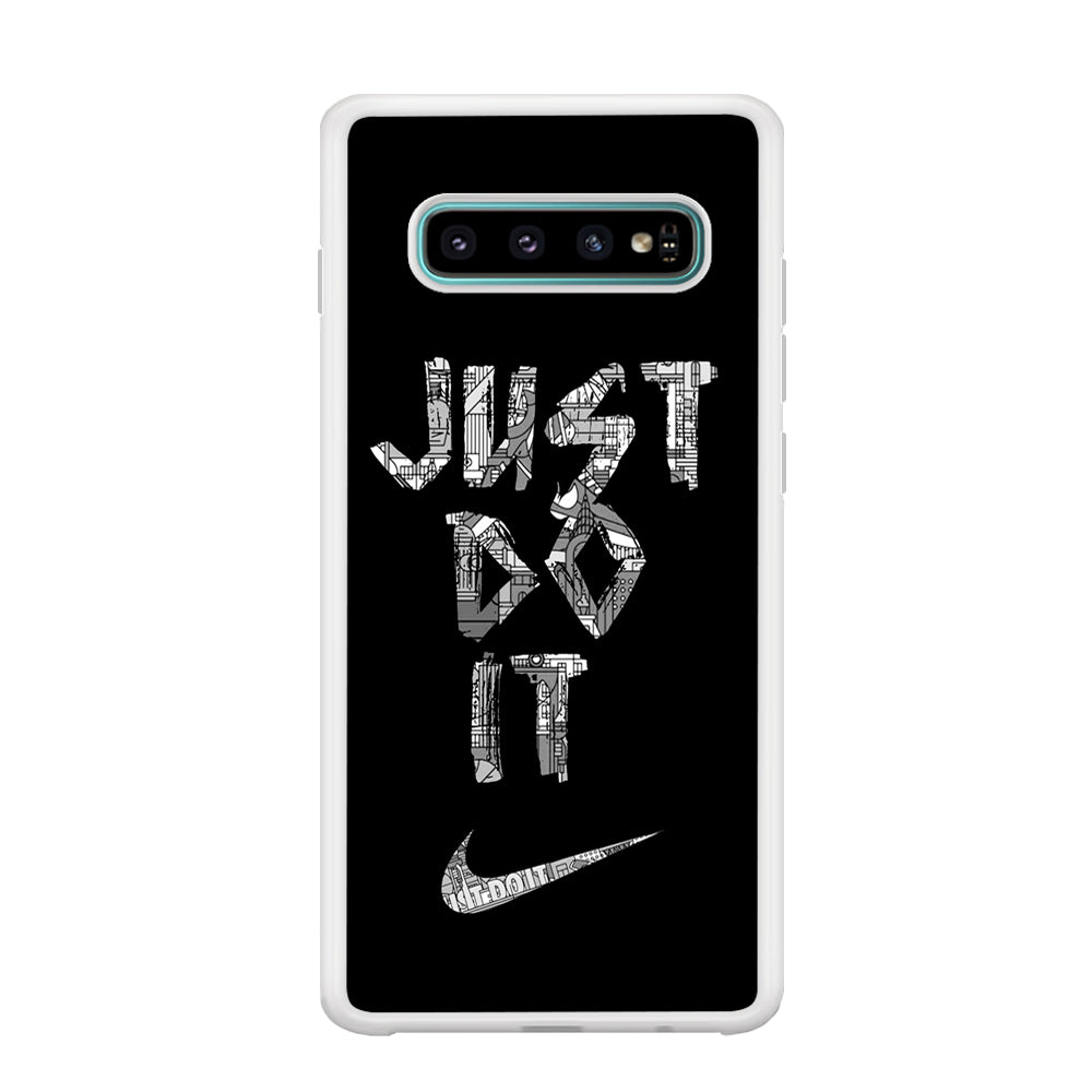 Nike Word Of Pattern Samsung Galaxy S10 Case