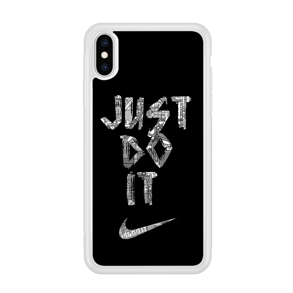 Nike Word Of Pattern iPhone XS Case