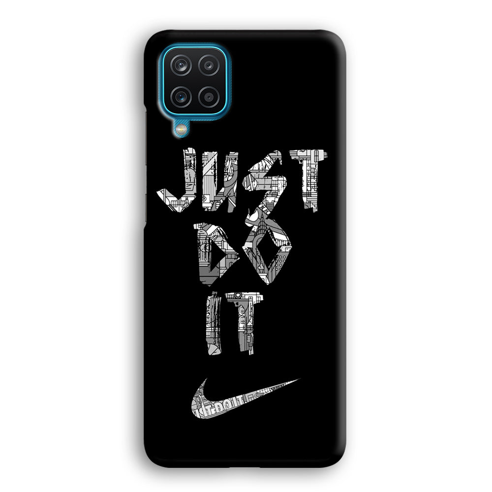 Nike Word Of Pattern Samsung Galaxy A12 Case