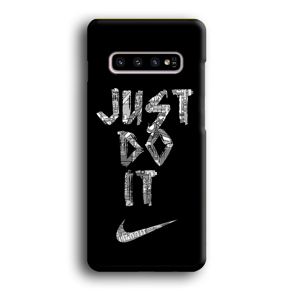 Nike Word Of Pattern Samsung Galaxy S10 Case