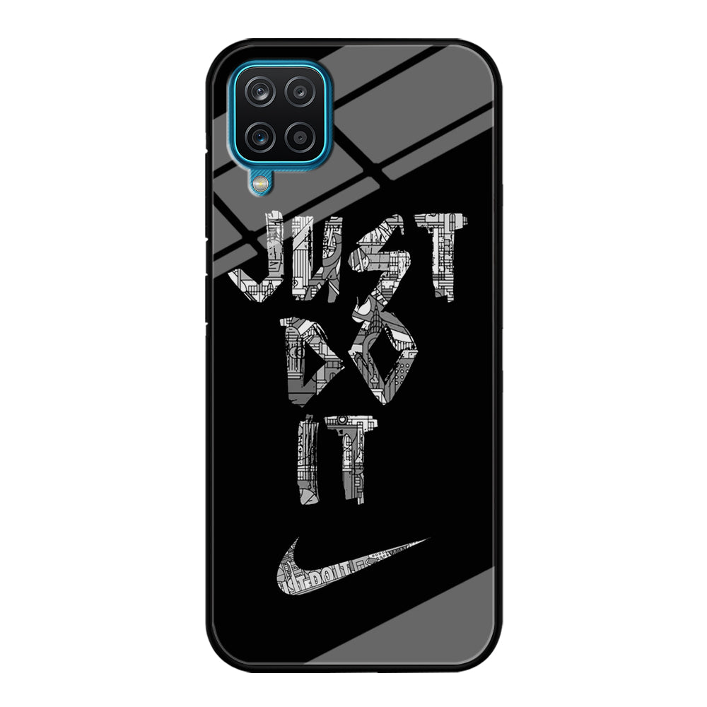 Nike Word Of Pattern Samsung Galaxy A12 Case