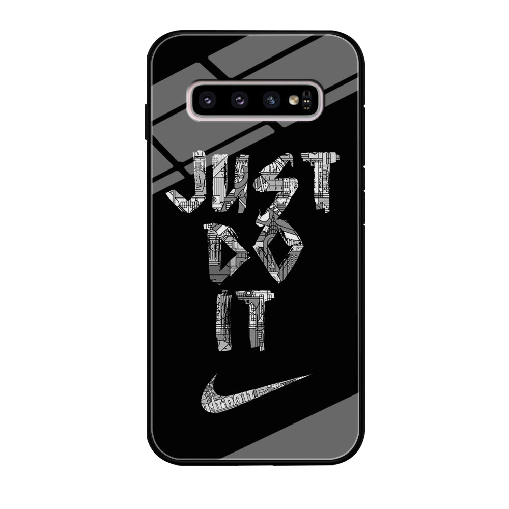 Nike Word Of Pattern Samsung Galaxy S10 Case