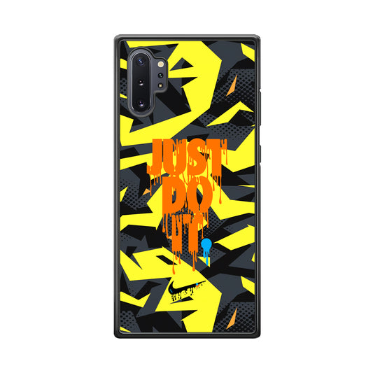 Nike Yellow Abstract Shapes Samsung Galaxy Note 10 Plus Case