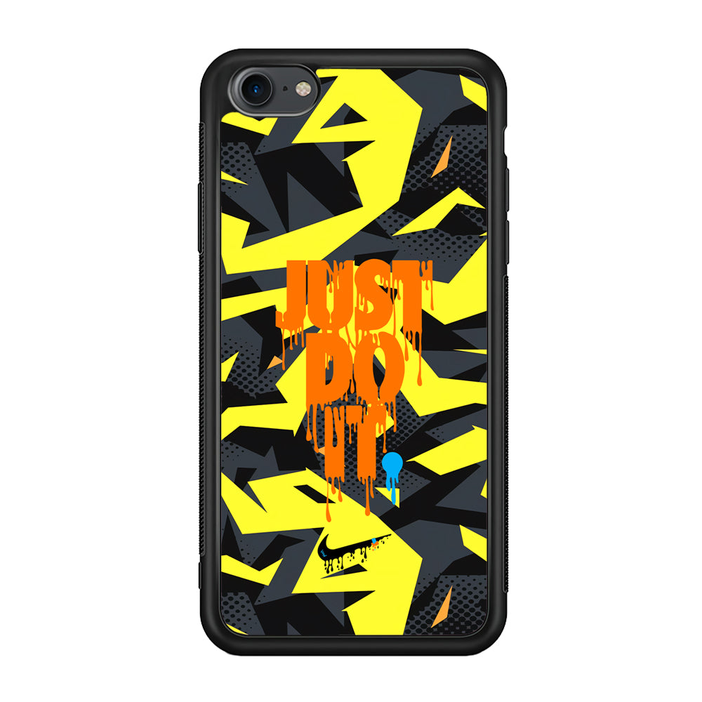 Nike Yellow Abstract Shapes iPhone 8 Case