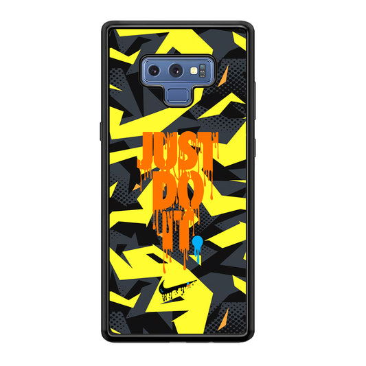 Nike Yellow Abstract Shapes Samsung Galaxy Note 9 Case
