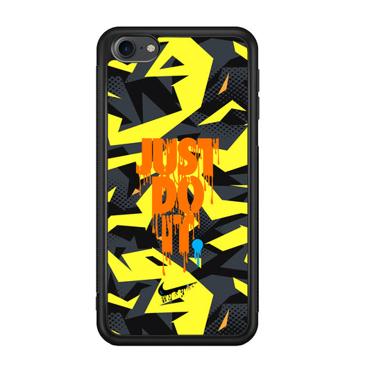 Nike Yellow Abstract Shapes iPod Touch 6 Case - Carneyforia
