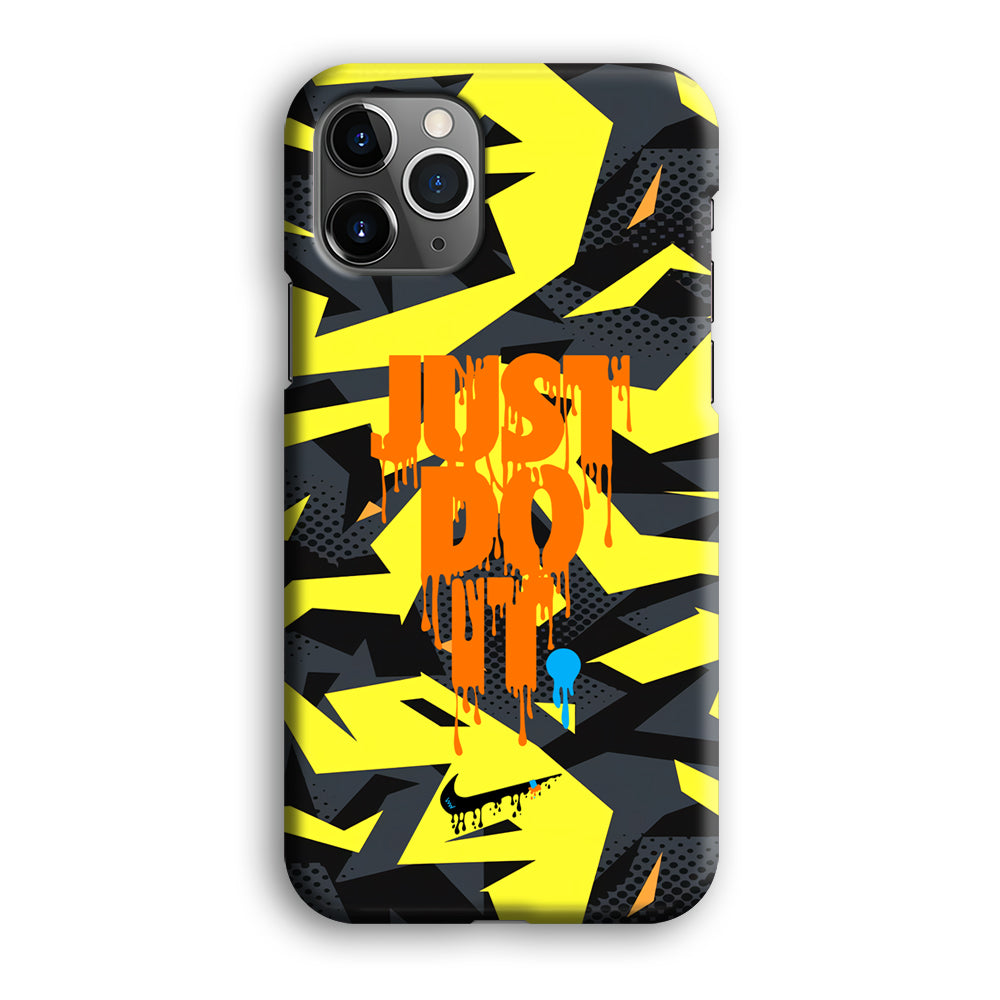 Nike Yellow Abstract Shapes iPhone 12 Pro Max Case