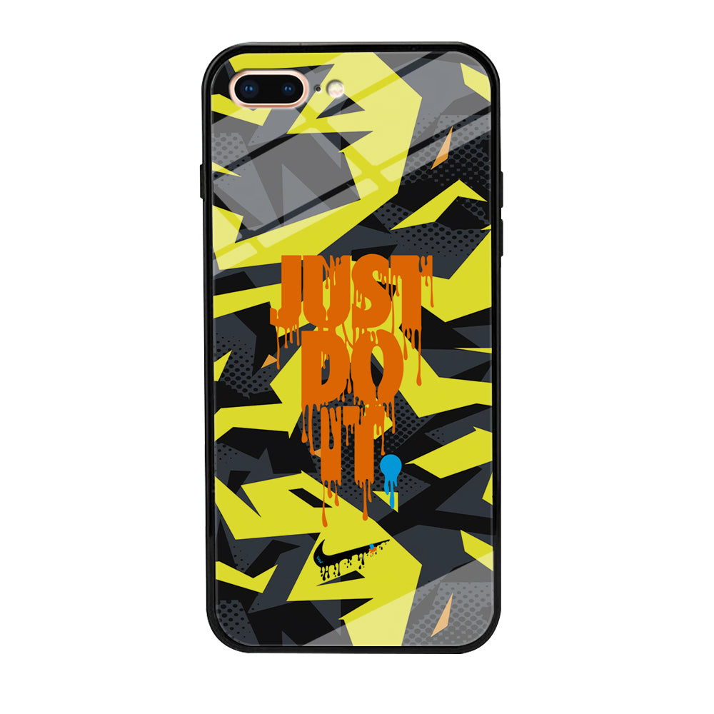 Nike Yellow Abstract Shapes iPhone 8 Plus Case