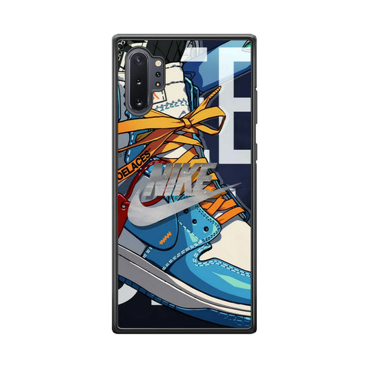 Nike Yellow Shoelaces Samsung Galaxy Note 10 Plus Case