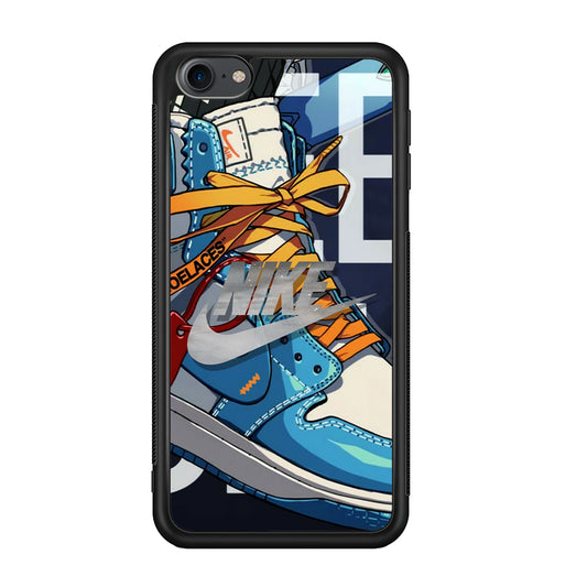 Nike Yellow Shoelaces iPod Touch 6 Case - Carneyforia