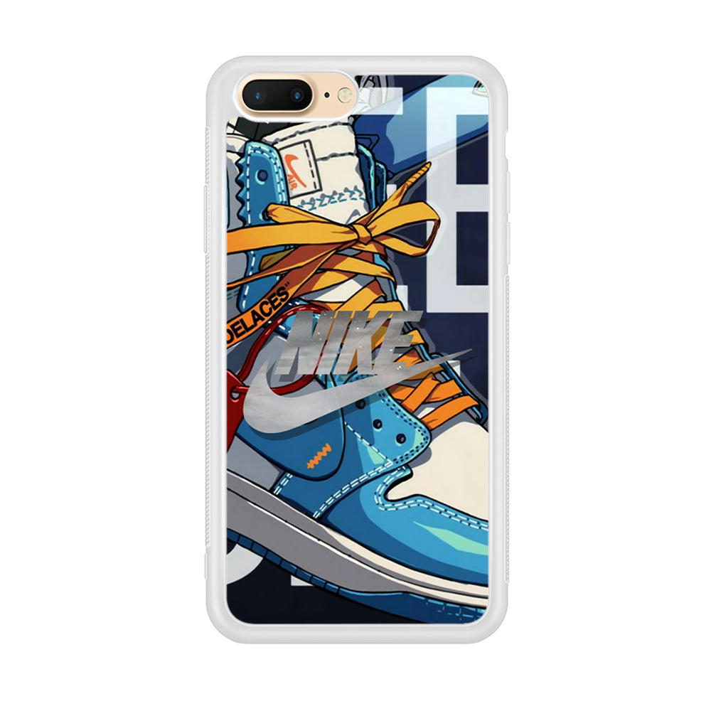 Nike Yellow Shoelaces iPhone 7 Plus Case