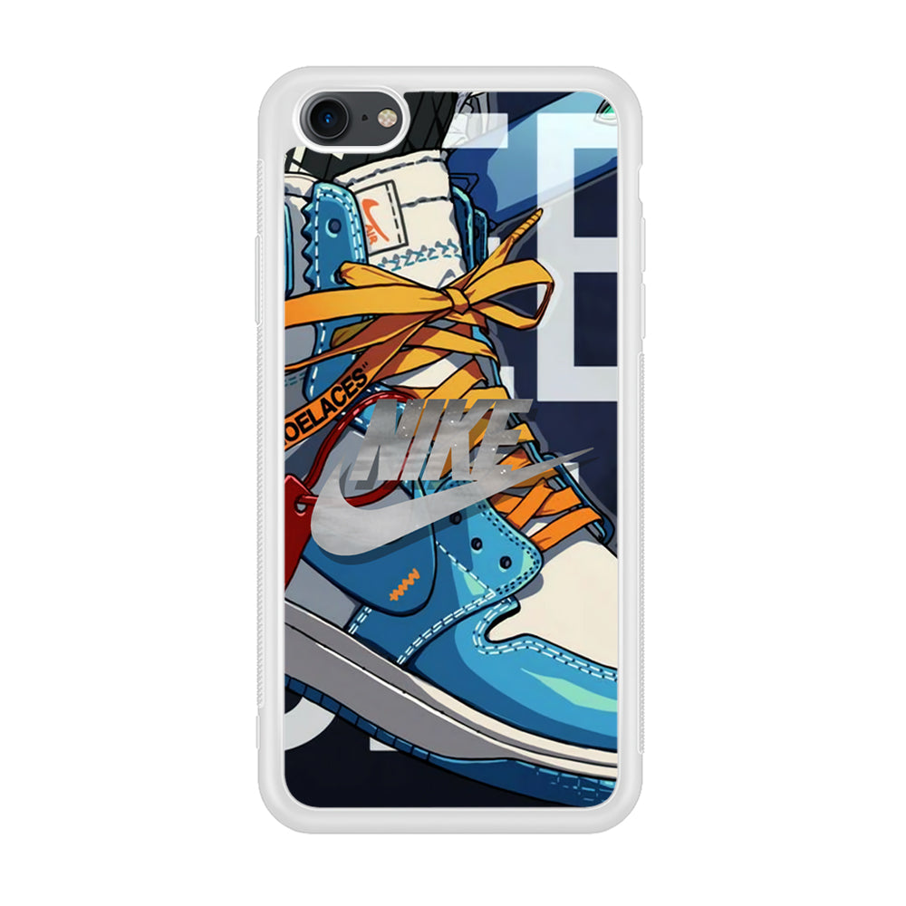 Nike Yellow Shoelaces iPhone 7 Case