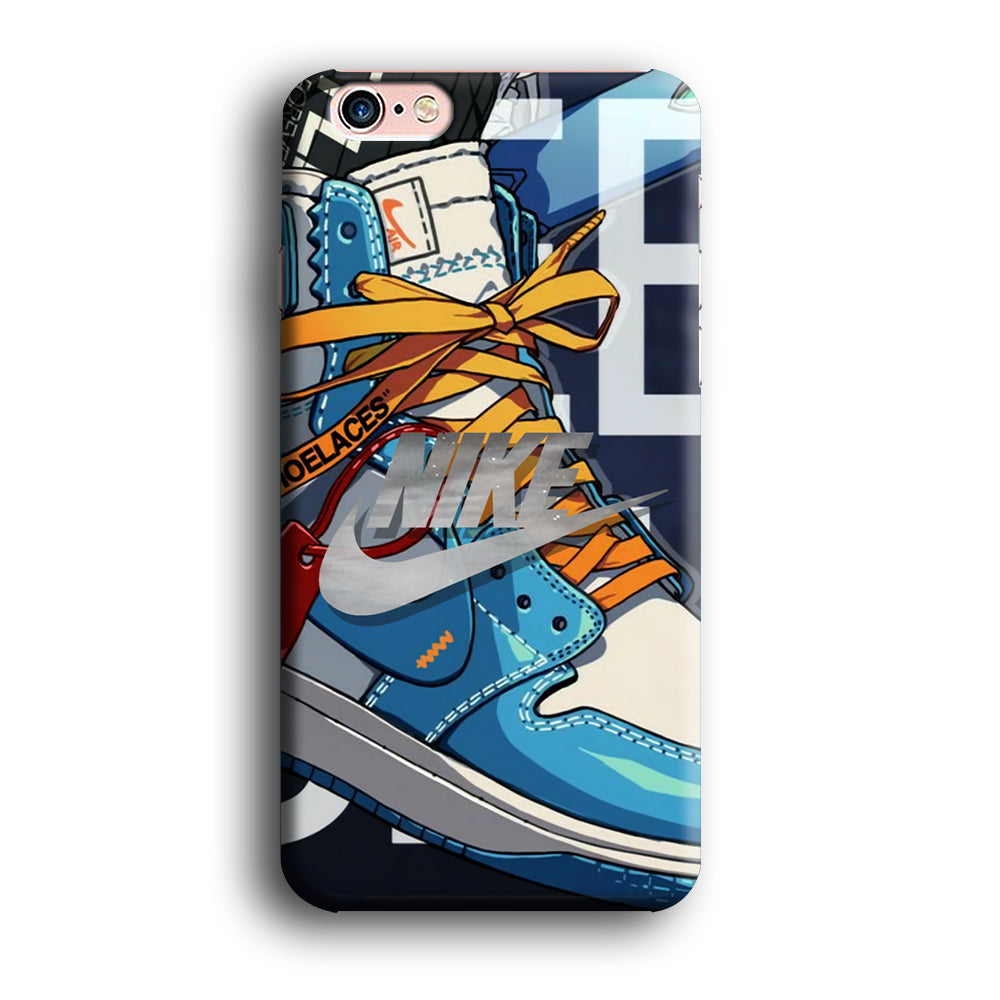 Nike Yellow Shoelaces iPhone 6 | 6s Case