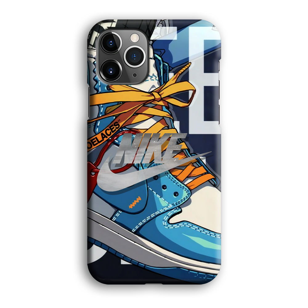 Nike Yellow Shoelaces iPhone 12 Pro Max Case