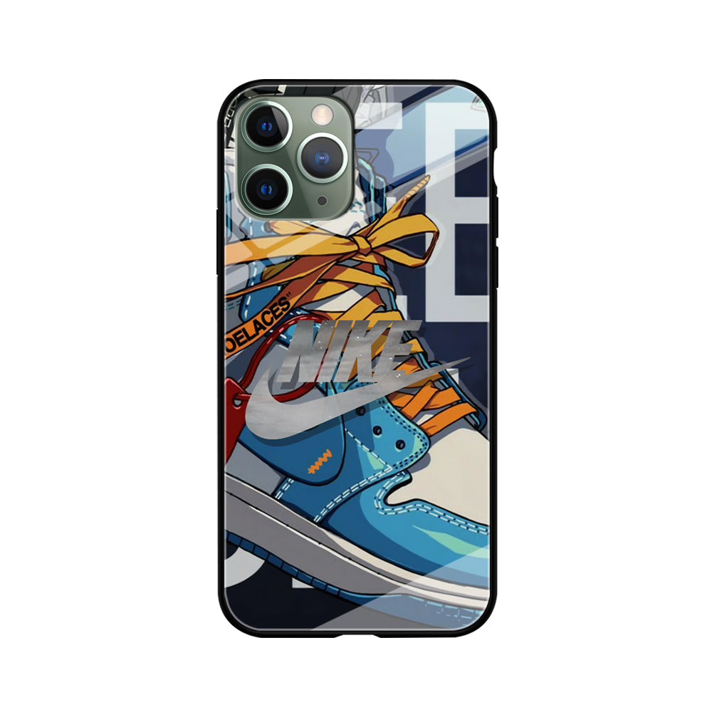 Nike Yellow Shoelaces iPhone 11 Pro Case