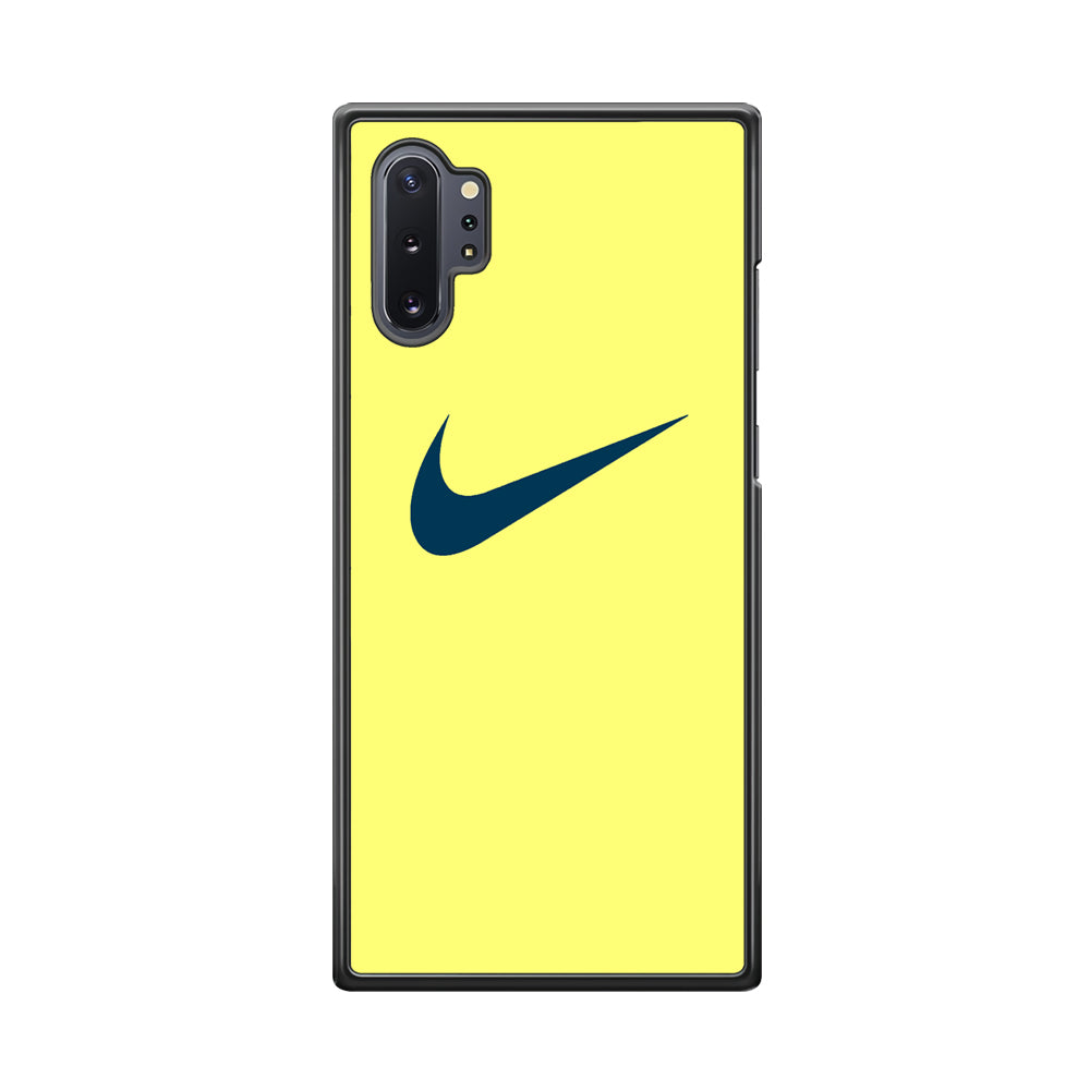 Nike Yellow Simple Logo Samsung Galaxy Note 10 Plus Case