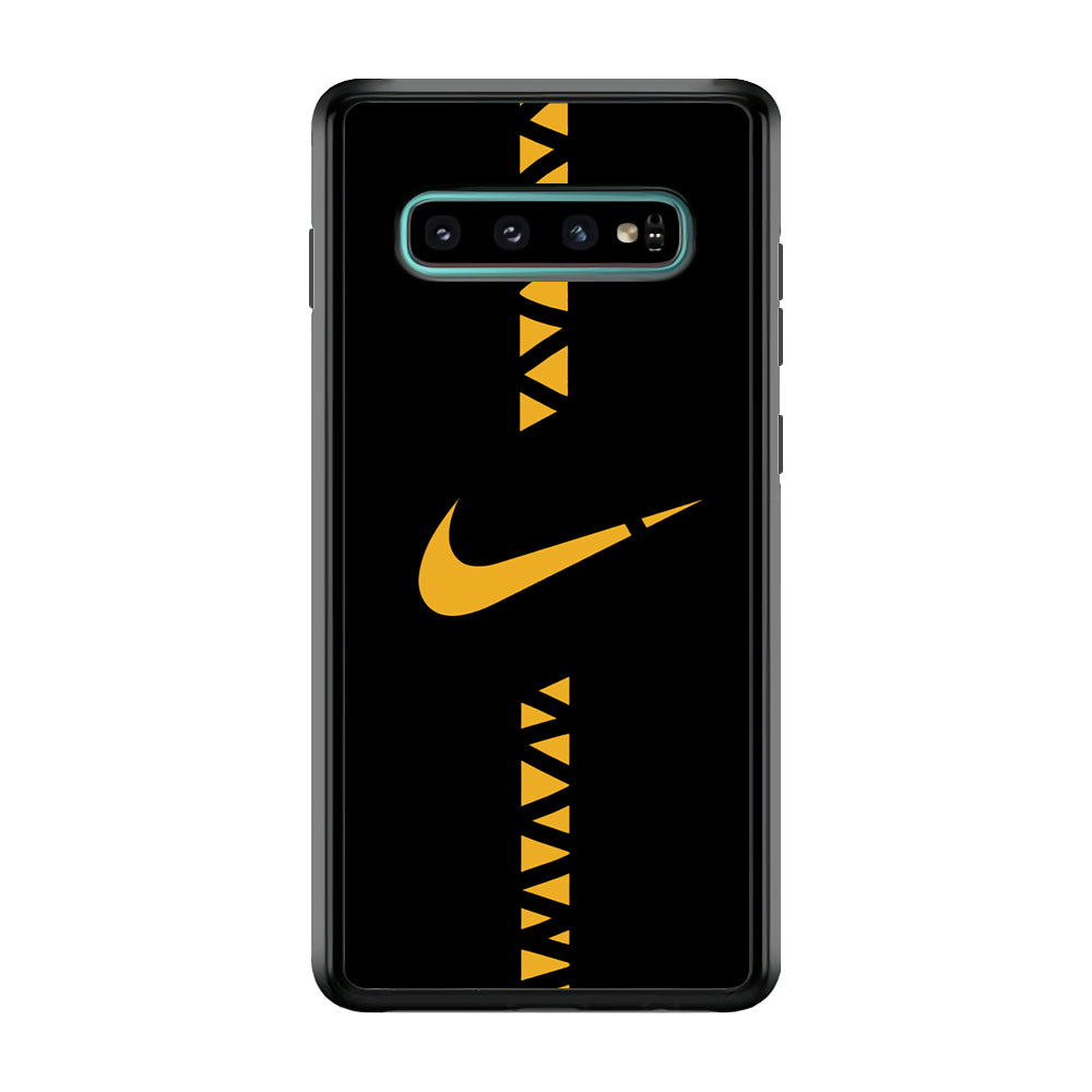 Nike Zipper Pattern Samsung Galaxy S10 Case