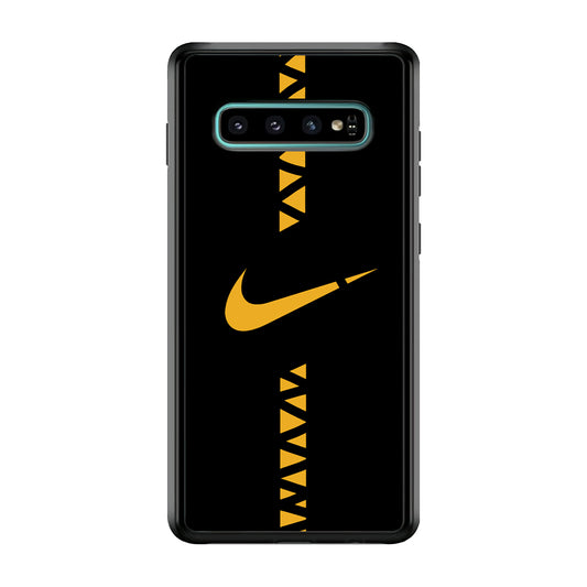 Nike Zipper Pattern Samsung Galaxy S10 Case