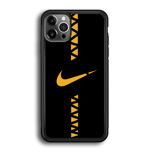 Nike Zipper Pattern iPhone 12 Pro Case