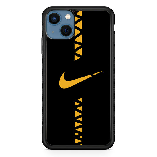 Nike Zipper Pattern iPhone 13 Case