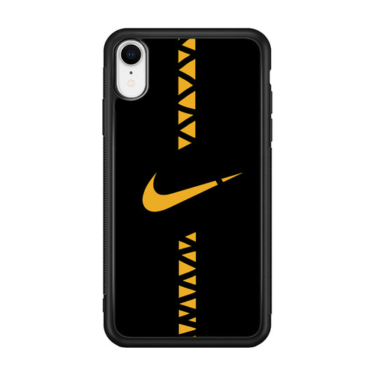 Nike Zipper Pattern iPhone XR Case