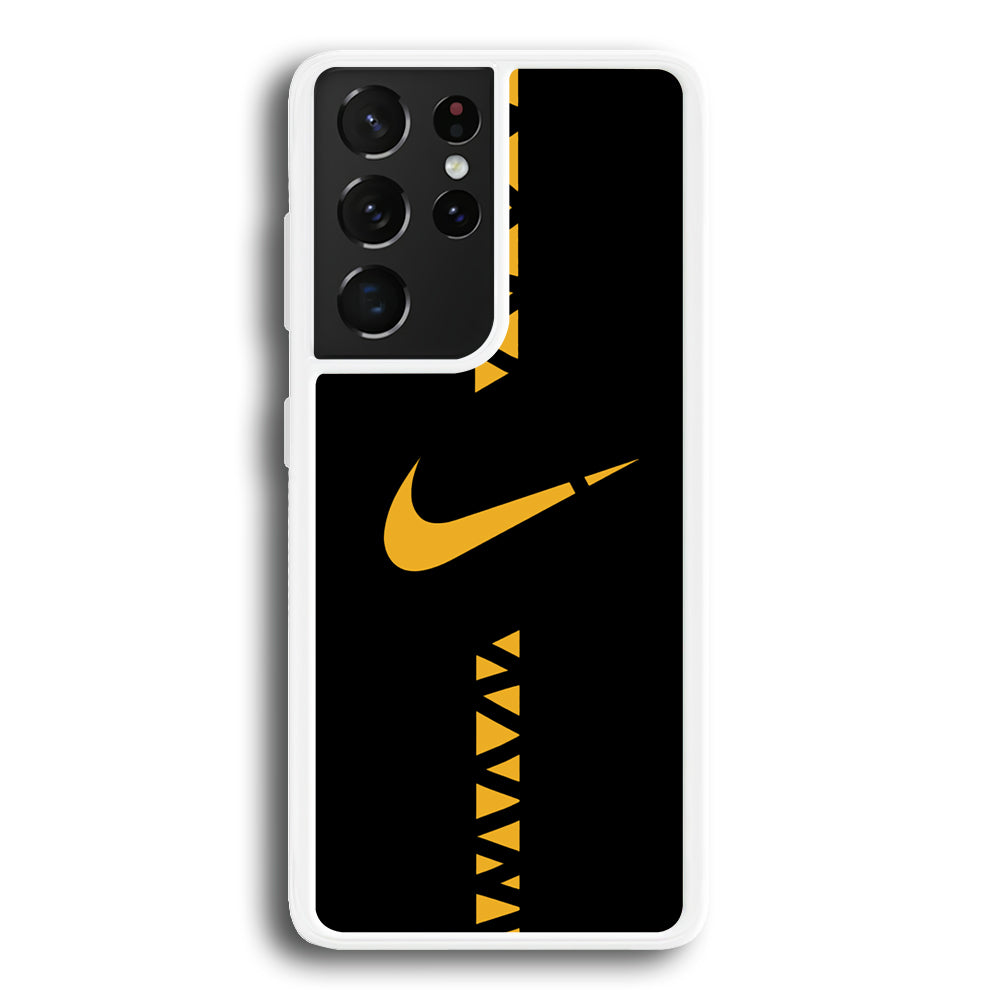 Nike Zipper Pattern Samsung Galaxy S21 Ultra Case