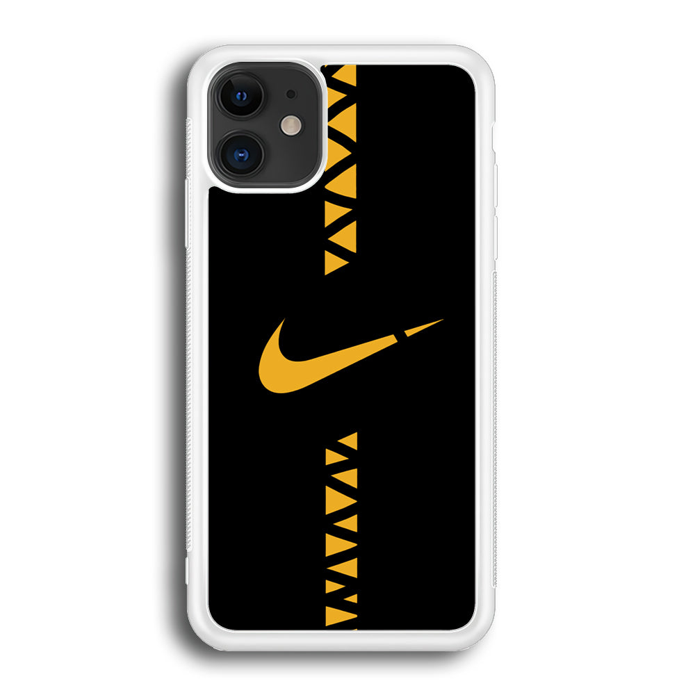 Nike Zipper Pattern iPhone 12 Case