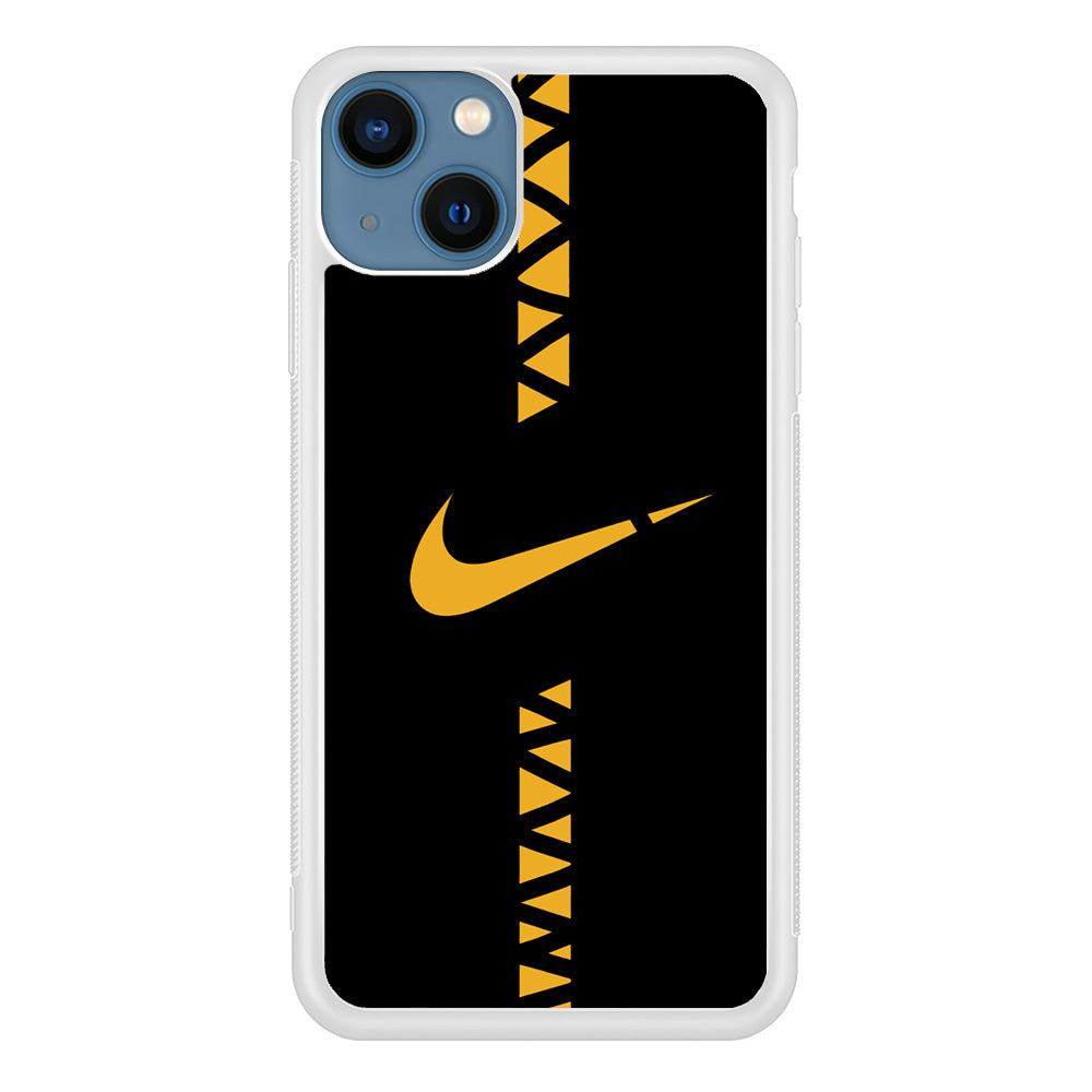 Nike Zipper Pattern iPhone 13 Case