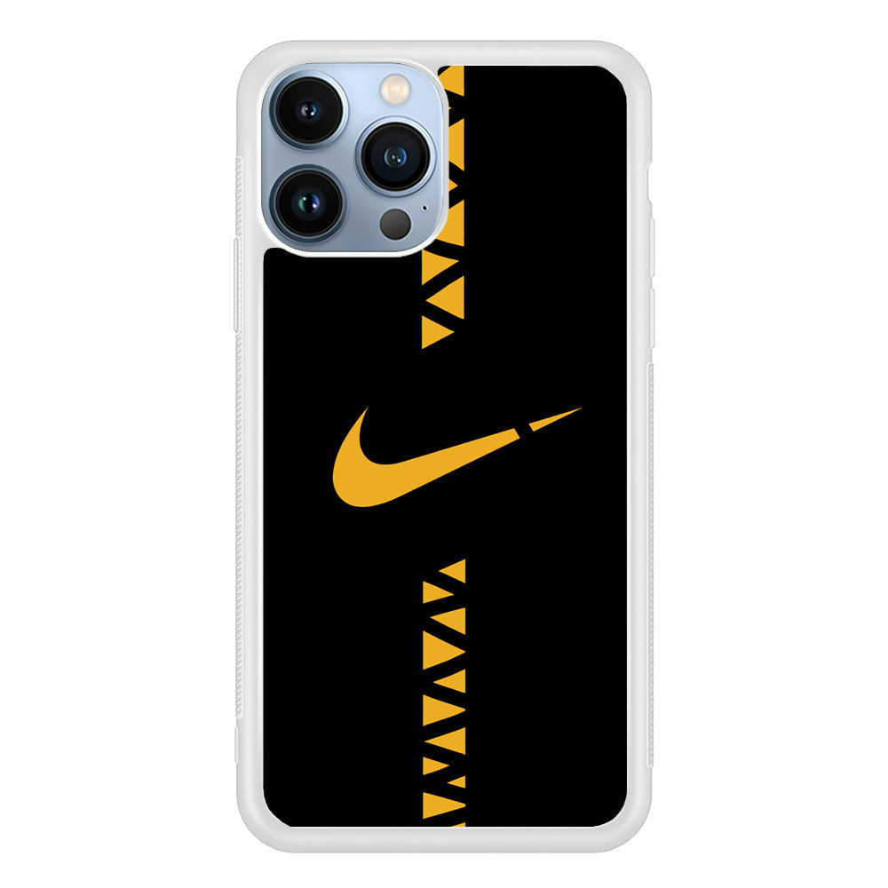 Nike Zipper Pattern iPhone 13 Pro Max Case