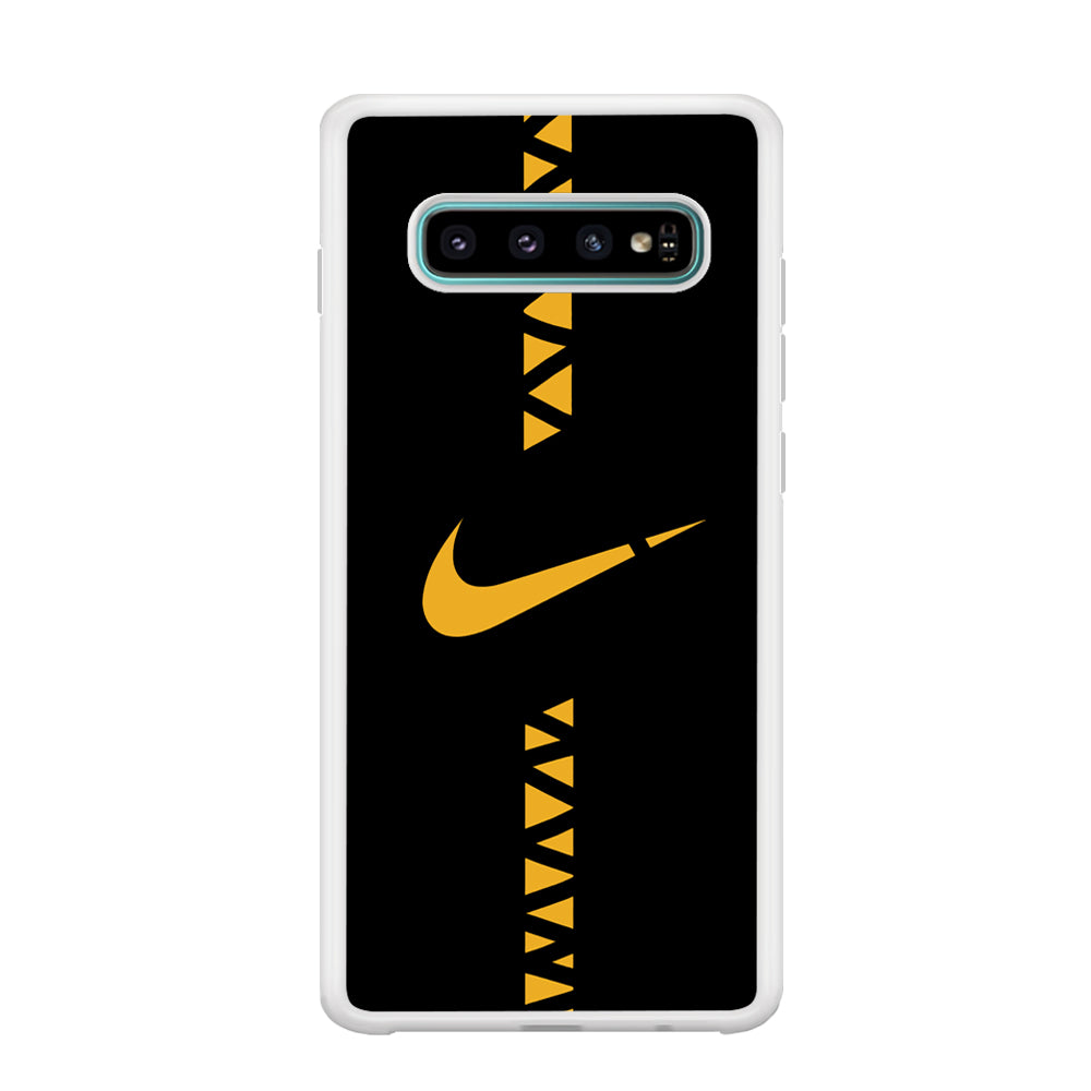 Nike Zipper Pattern Samsung Galaxy S10 Case