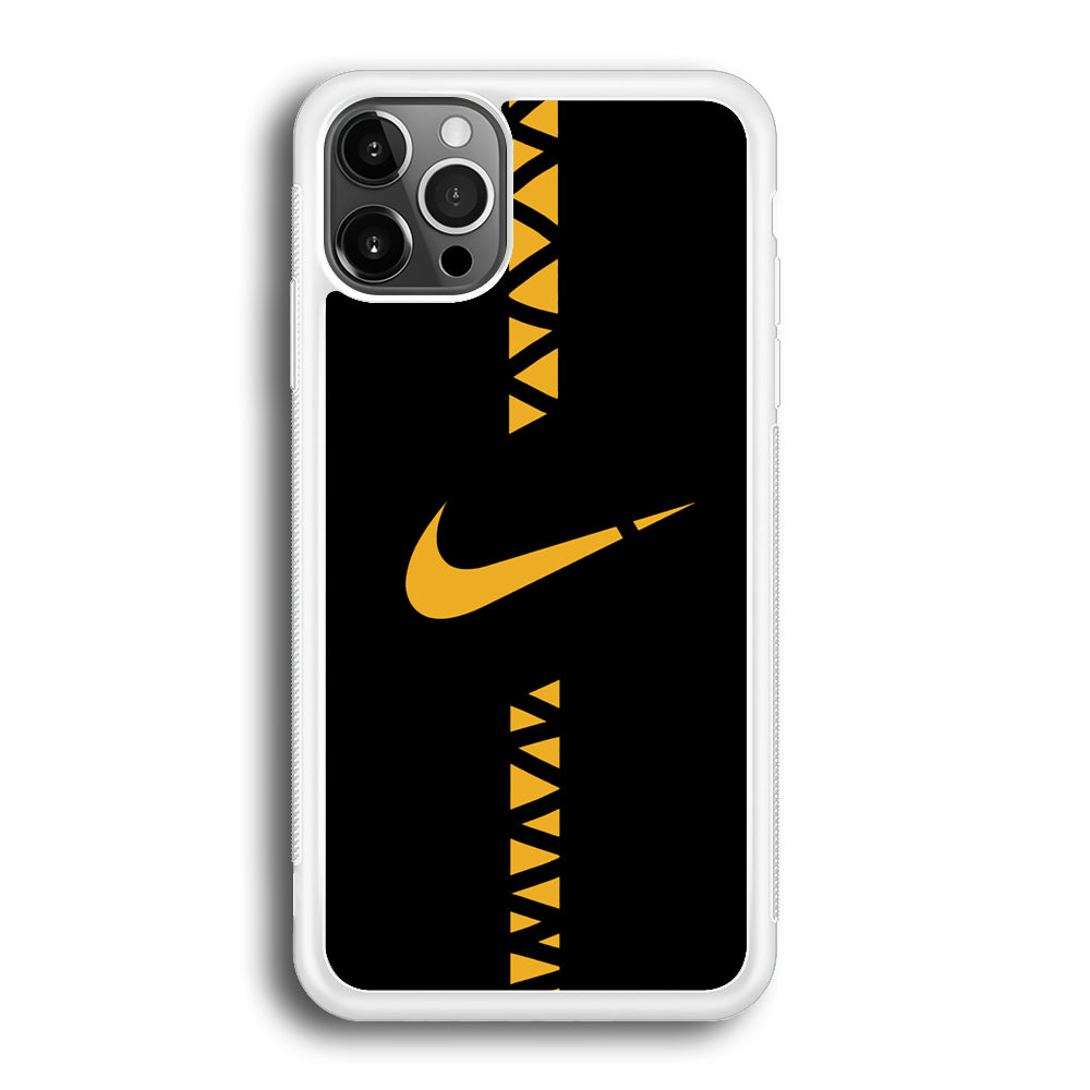 Nike Zipper Pattern iPhone 12 Pro Case