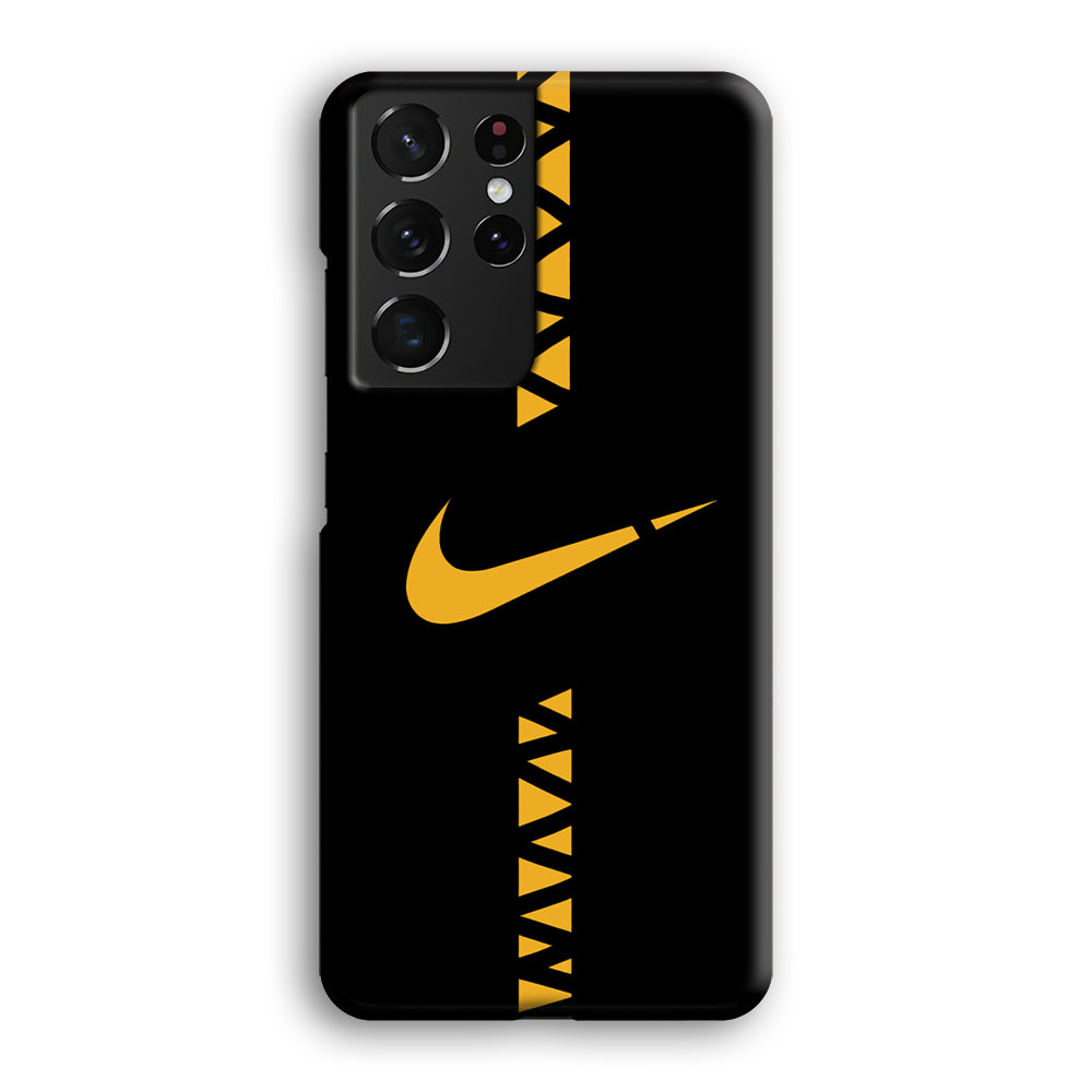 Nike Zipper Pattern Samsung Galaxy S21 Ultra Case