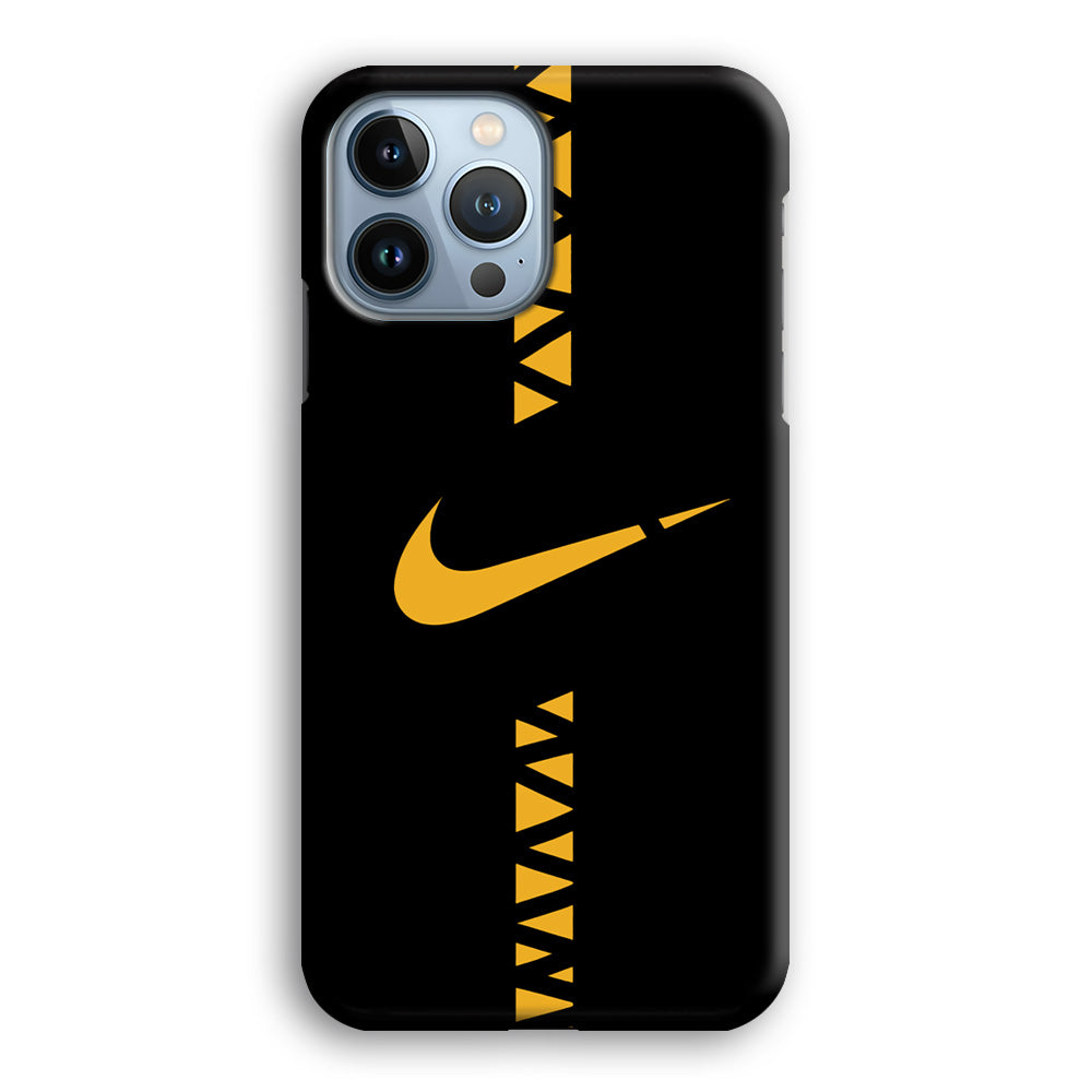 Nike Zipper Pattern iPhone 13 Pro Max Case