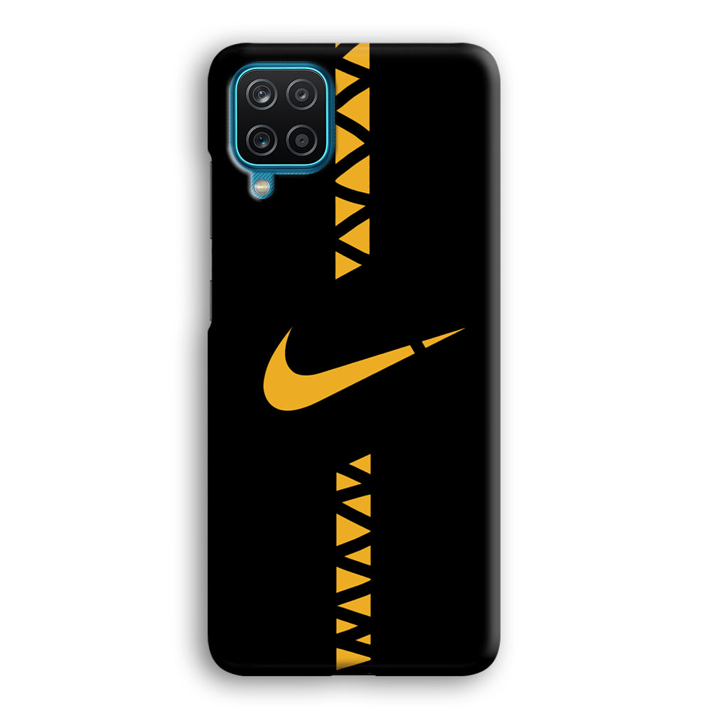 Nike Zipper Pattern Samsung Galaxy A12 Case