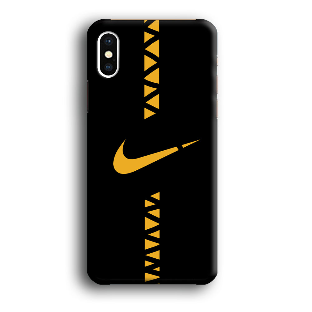 Nike Zipper Pattern iPhone XS Case