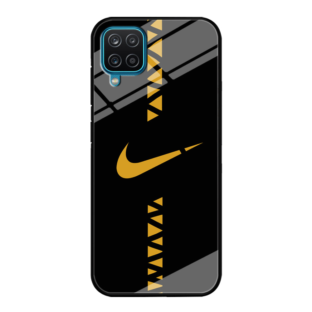 Nike Zipper Pattern Samsung Galaxy A12 Case